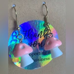 shroom earrings